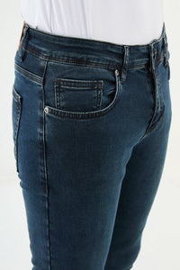 Bojoni Omaha Straight Slim Fit Blue Jeans