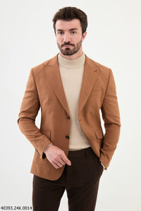 Bojoni Belmonte Slim Fit Camel  Blazer