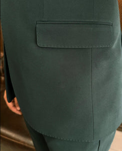 Bojoni Valencia Green Slim Fit  Suit