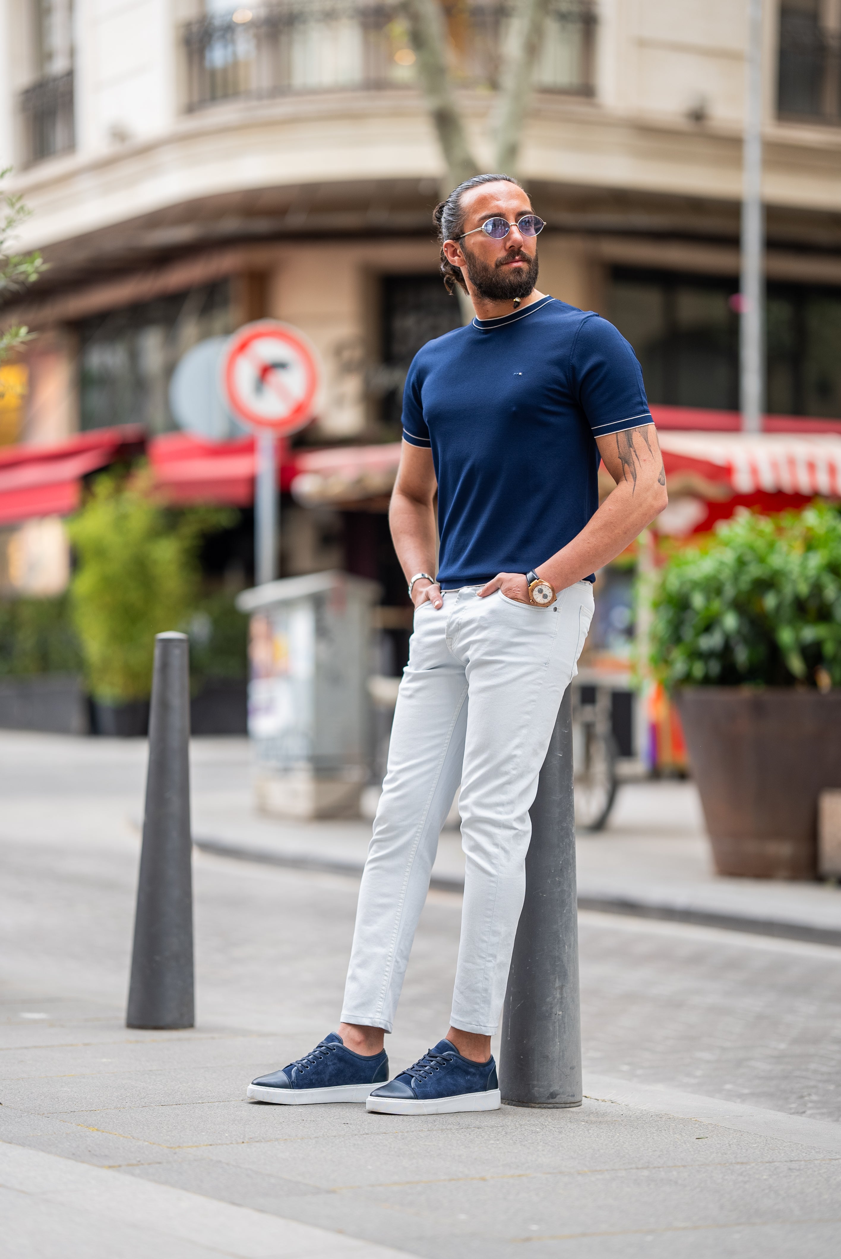 Bojoni Denver Ice Blue Slim Fit Jeans