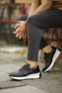 Bojoni Romeo Eva Sole  Black Sneakers