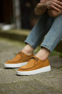 Bojoni Vince Eva Sole Lace Camel Shoes