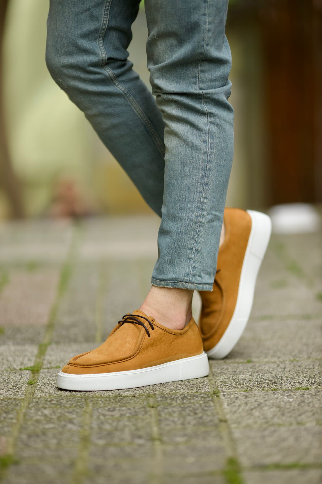 Bojoni Vince Eva Sole Lace Camel Shoes