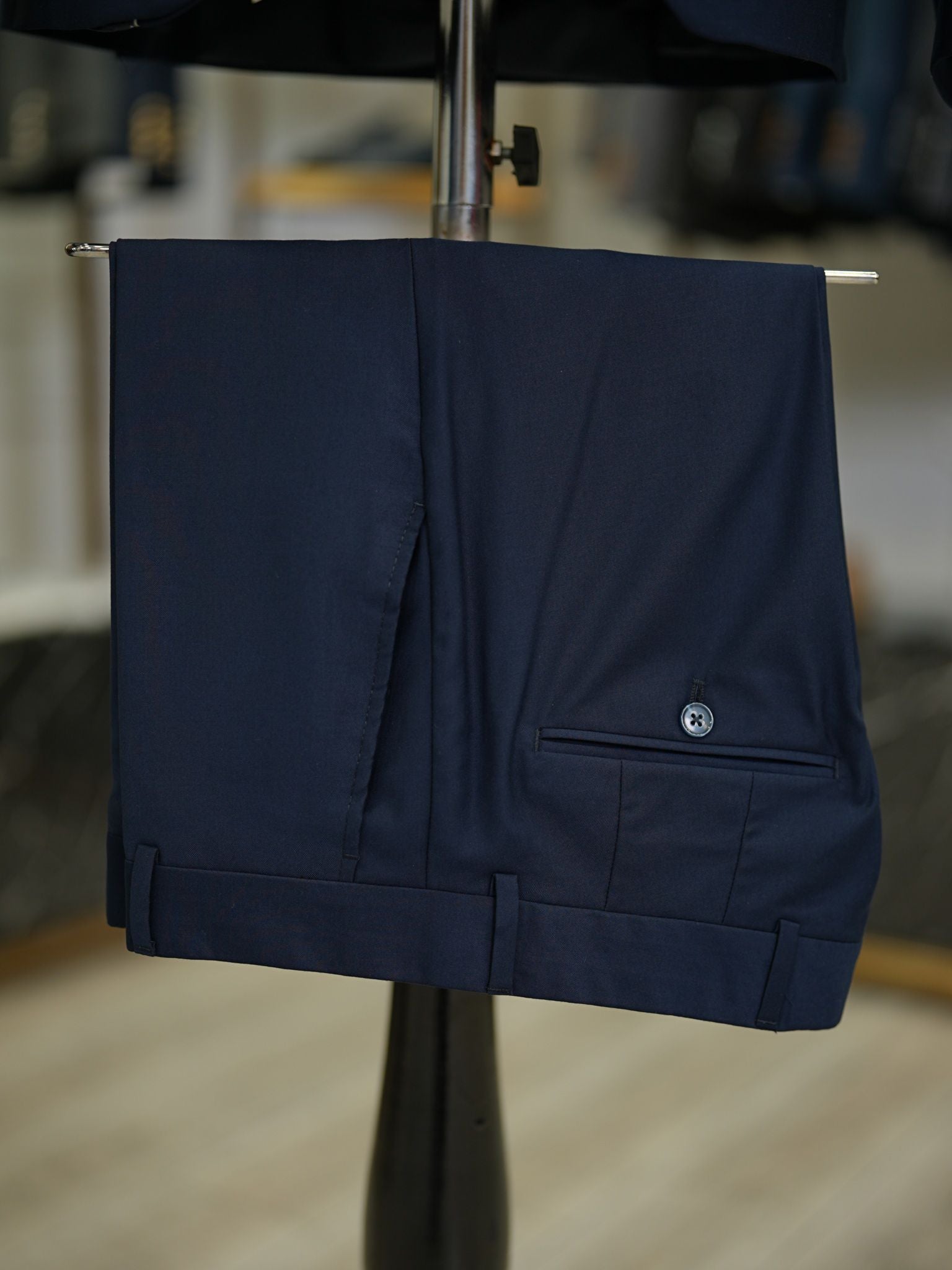 Bojoni Maison Navy Blue  Slim Fit Suit