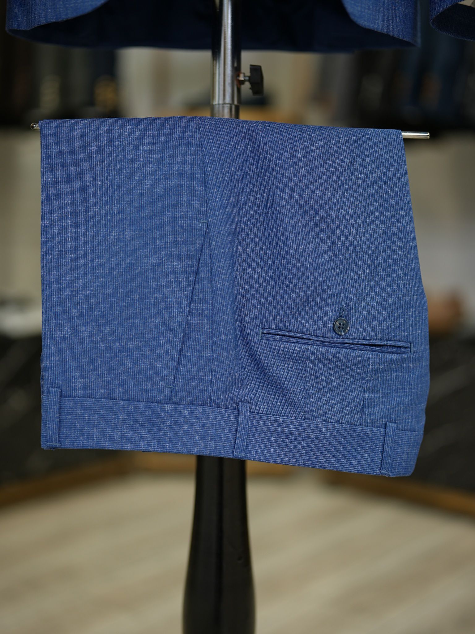 Bojoni Maison Blue Slim Fit  Suit