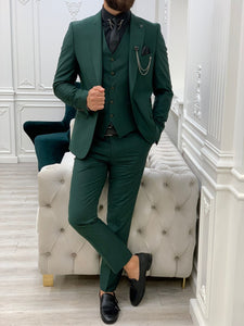 Montreal Green Slim Fit Suit-baagr.myshopify.com-1-BOJONI