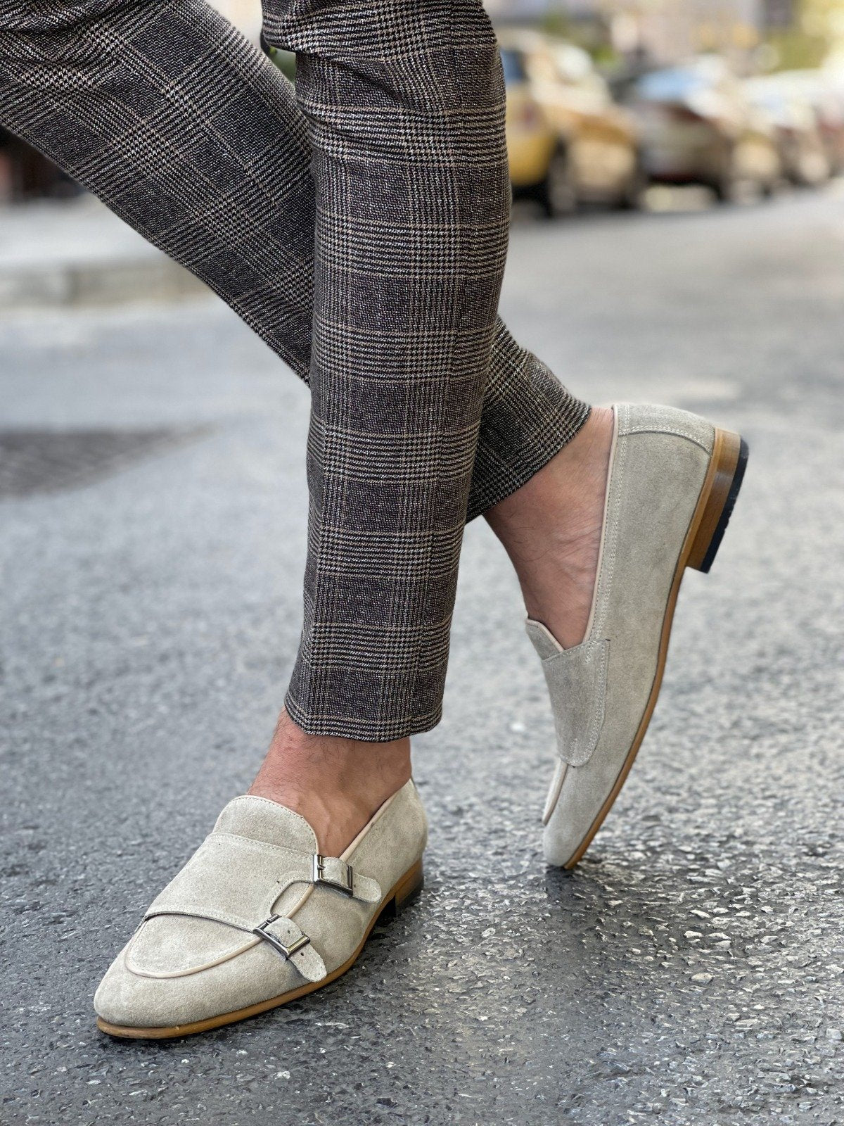 Bojo Suede Beige Leather Loafer-baagr.myshopify.com-shoes2-BOJONI