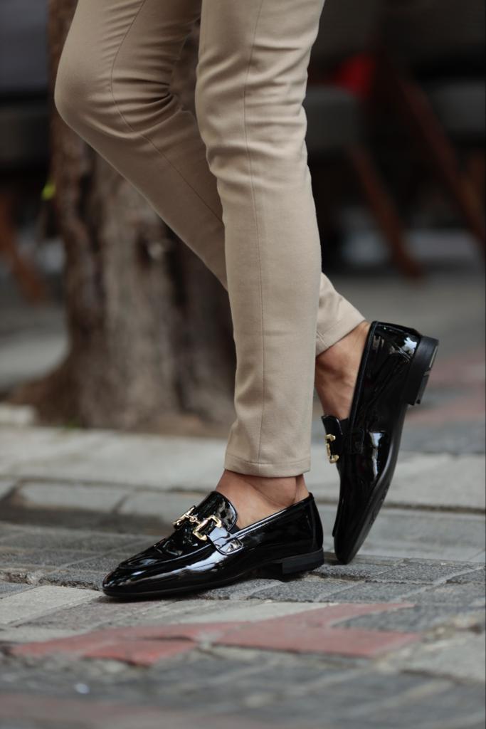 Ash Patent Leather Neolite Black Loafers