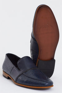 Bojoni Dover Navy Blue Loafers