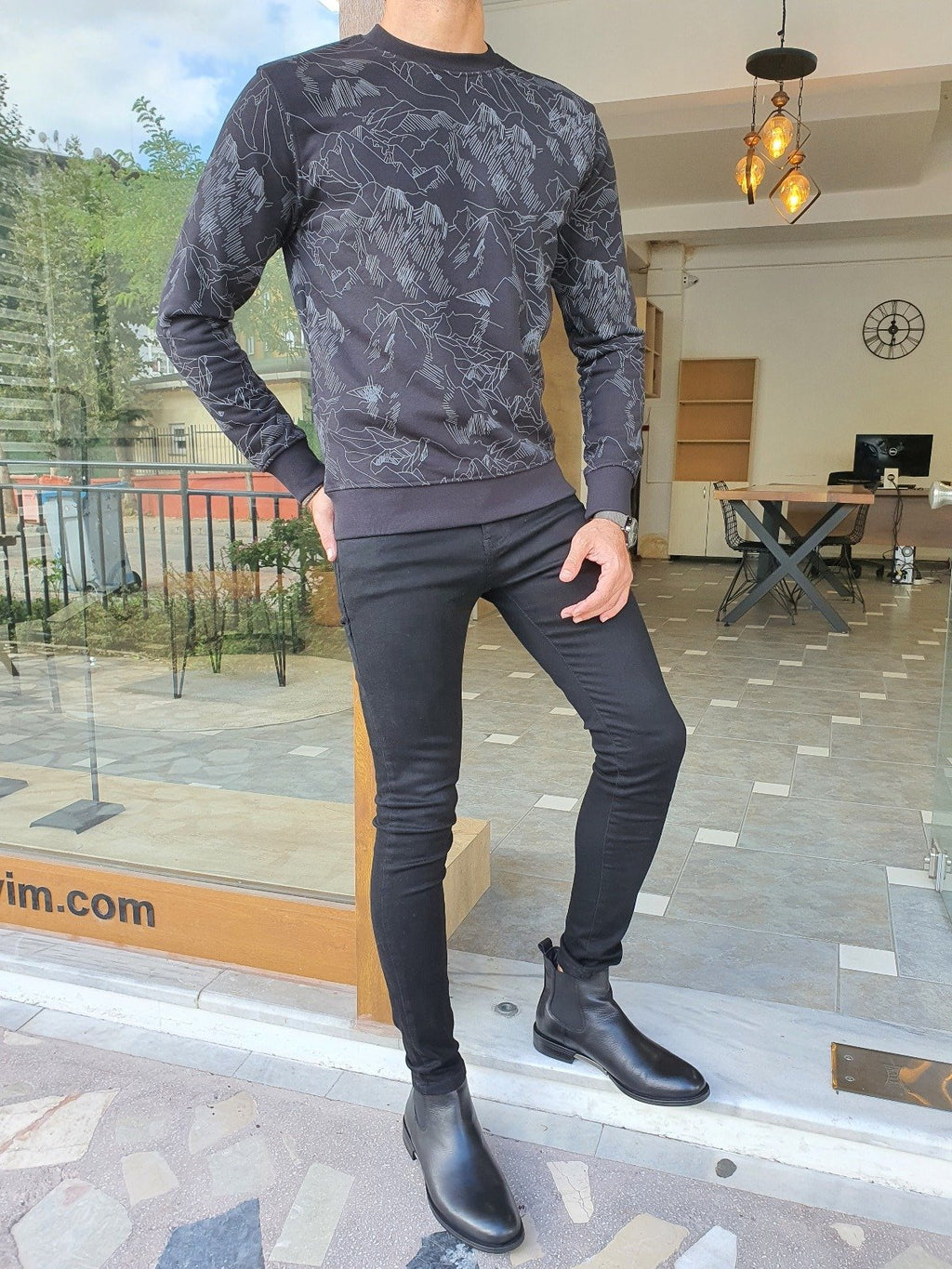 Bojo Slim Fit Combed Cotton Long Sleeve Tees-baagr.myshopify.com-sweatshirts-BOJONI