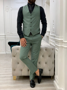 Montreal Water Green Slim Fit Suit-baagr.myshopify.com-1-BOJONI