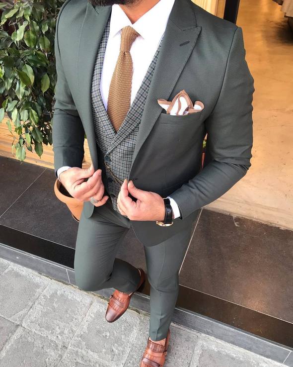 Joseph Green Slim Fit Suit-baagr.myshopify.com-3-BOJONI