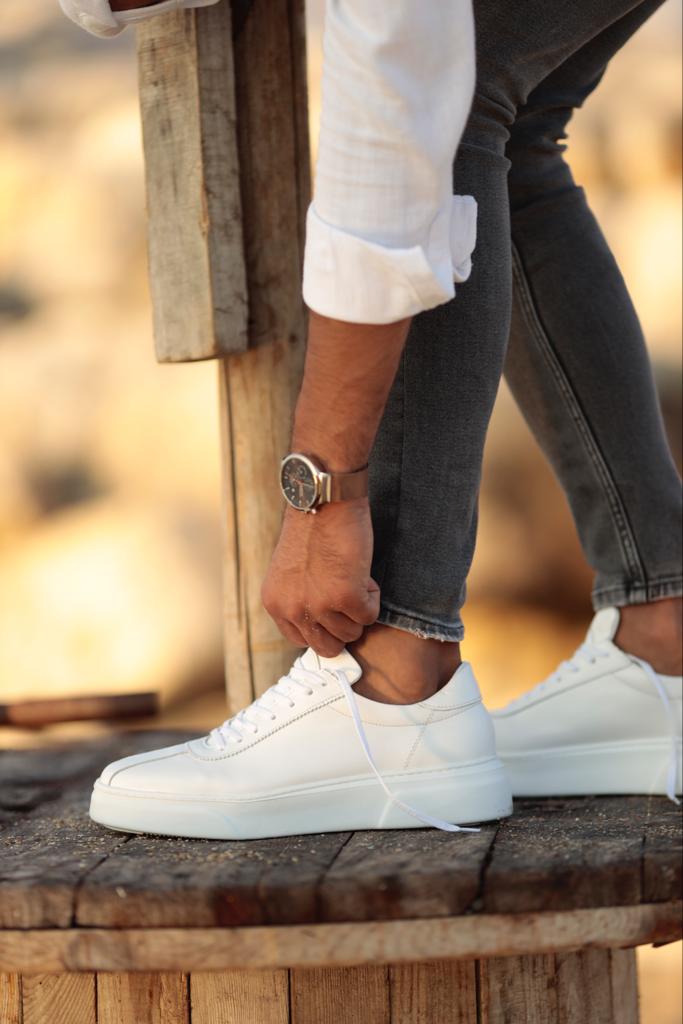 Ace Eva Sole White Sneakers