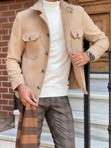 Bojo Slim Fit Special Edition Beige Jacket-baagr.myshopify.com-Jacket-BOJONI