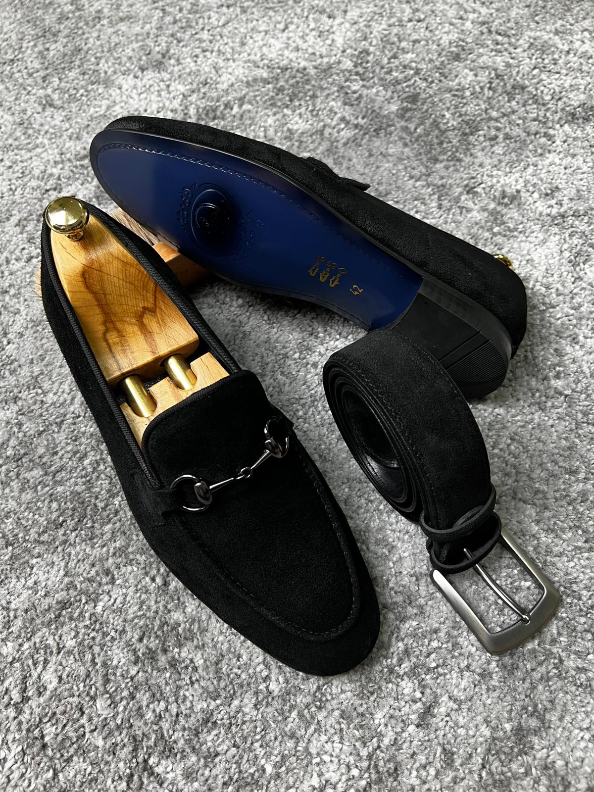 Madison Special Edition Neolite Suede Black Leather Loafer