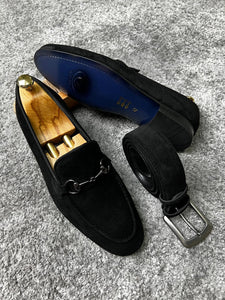 Madison Special Edition Neolite Suede Black Leather Loafer