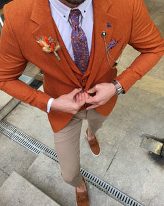 Bojo Bellingham Cinnamon Slim Fit Suit-baagr.myshopify.com-suit-BOJONI