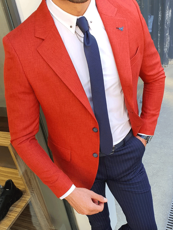 Bellingham Tile Slim Fit Blazer-baagr.myshopify.com-blazers-BOJONI