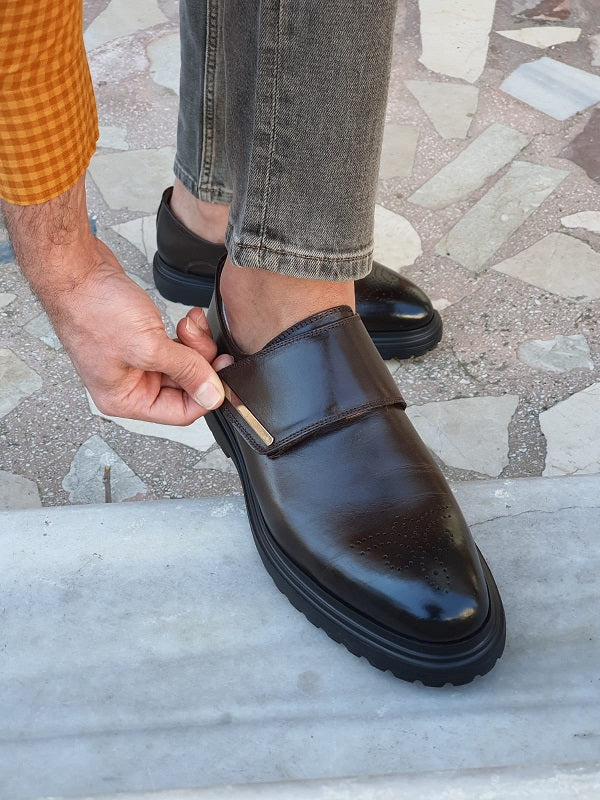 Moneta Brown Buckle Shoes-baagr.myshopify.com-shoes2-brabion