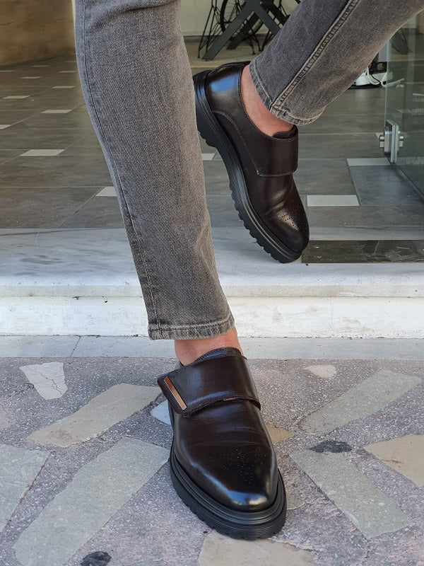 Moneta Brown Buckle Shoes-baagr.myshopify.com-shoes2-brabion