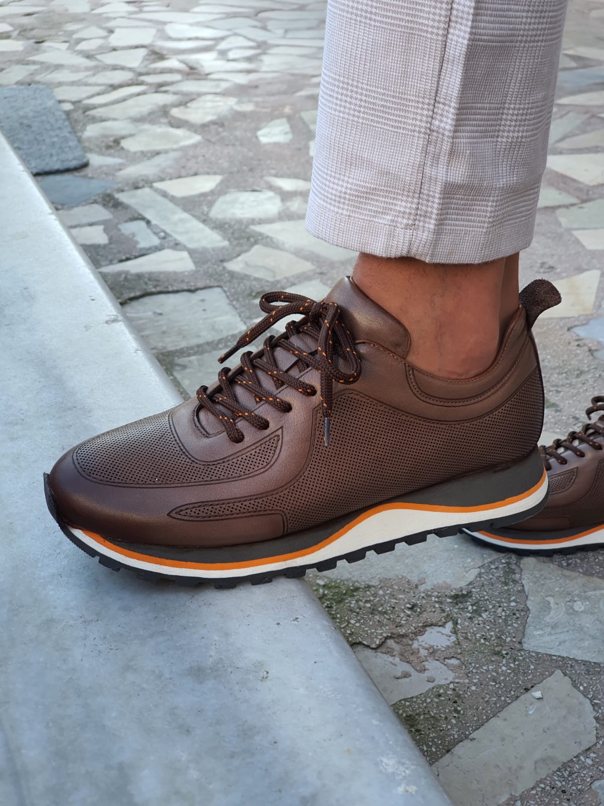 Monteri Brown High-Top Lace Up Sneakers-baagr.myshopify.com-shoes2-brabion