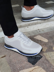 Monteri White High-Top Lace Up Sneakers-baagr.myshopify.com-shoes2-brabion