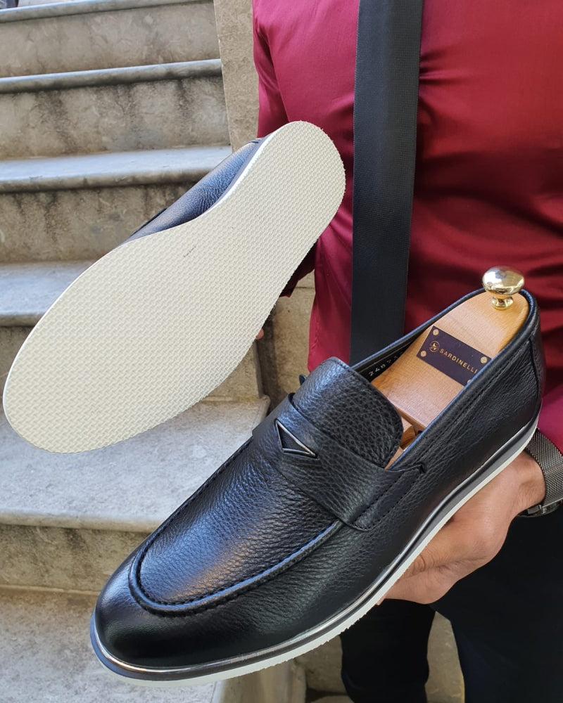 Lambruska Black Buckle Loafer-baagr.myshopify.com-shoes2-BOJONI