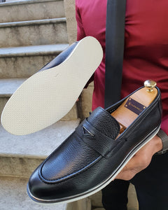 Lambruska Black Buckle Loafer-baagr.myshopify.com-shoes2-BOJONI
