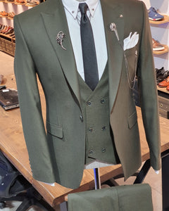 Genzano Khaki Slim Fit Suit-baagr.myshopify.com-suit-BOJONI