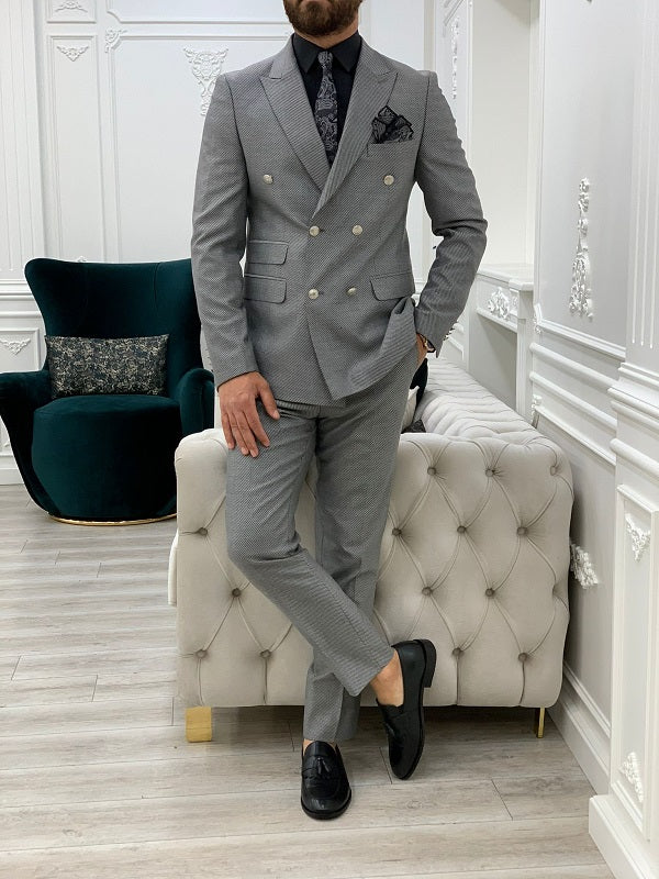 Palermo Light Gray Slim Fit Double Breasted Suit-baagr.myshopify.com-1-BOJONI