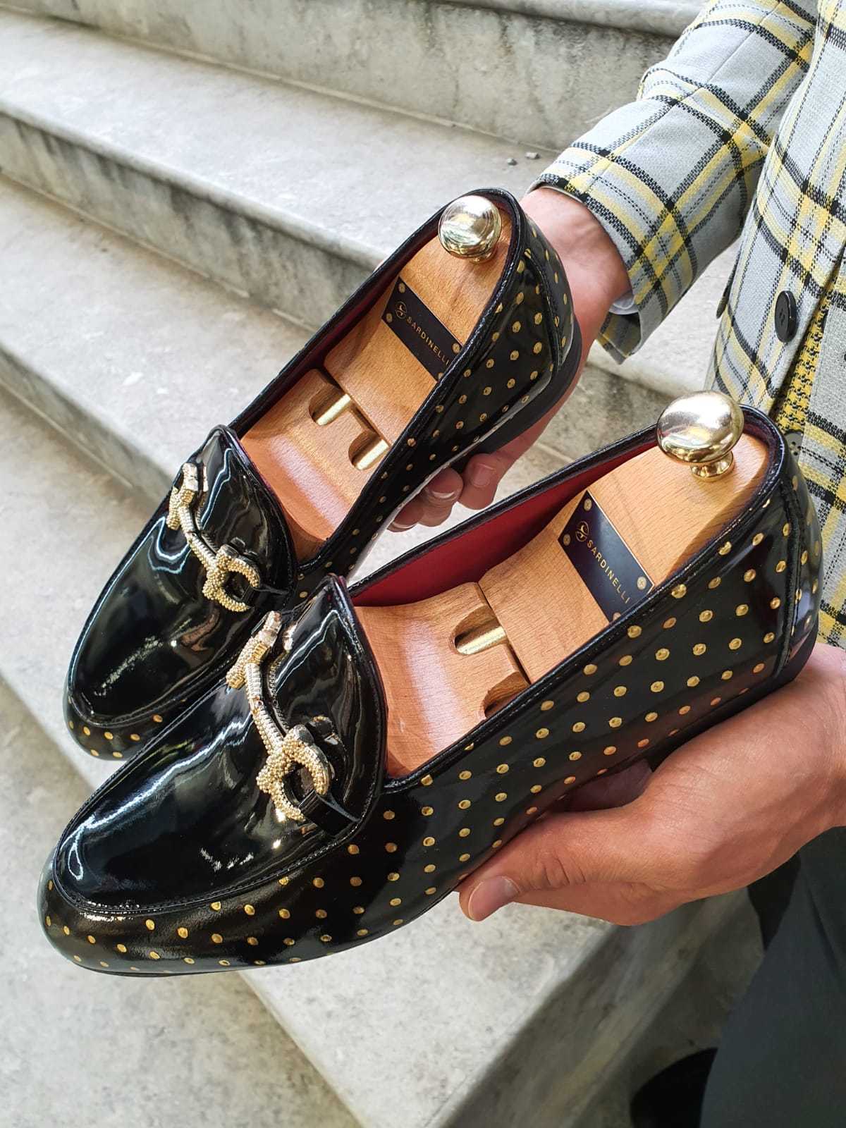 Shelton Buckle Detailed Black Leather Shoes-baagr.myshopify.com-shoes2-BOJONI