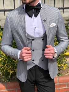 Hendiff Slim-Fit Tuxedo Gray-baagr.myshopify.com-suit-BOJONI