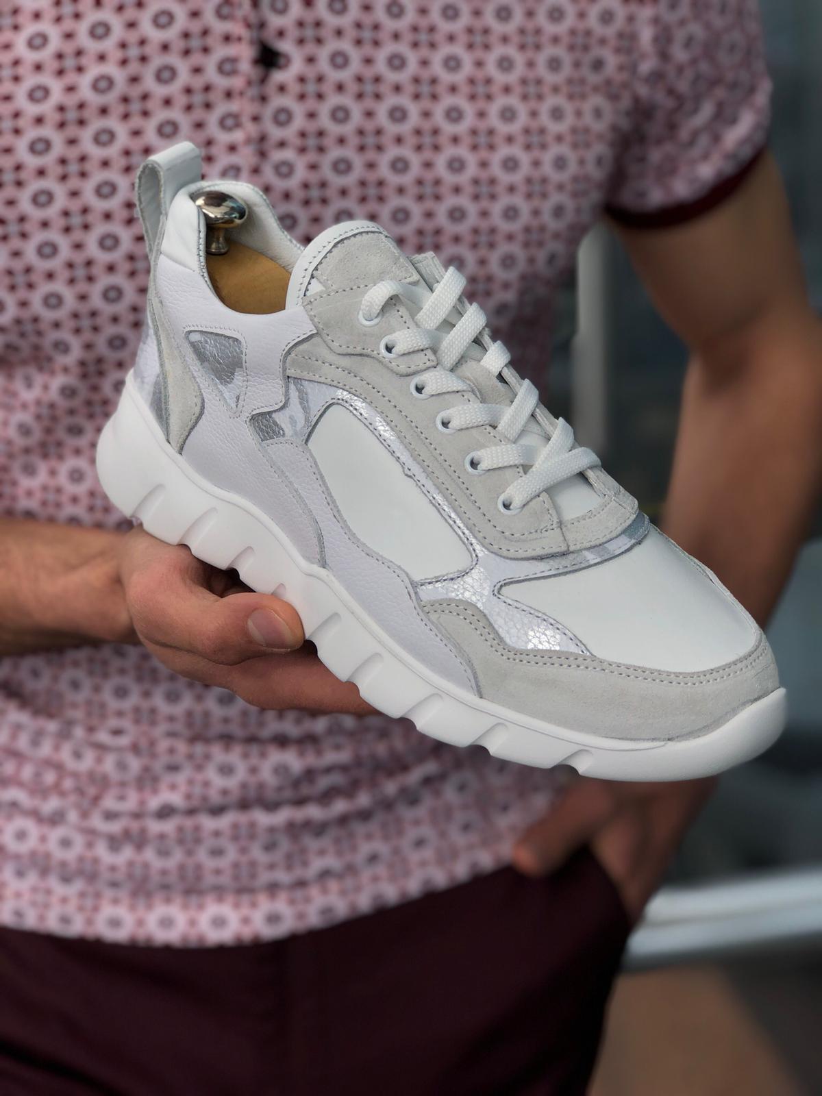 Laced Sports Sneakers  White-baagr.myshopify.com-shoes-BOJONI