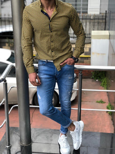 Slim-Fit Patterned Shirt (3 Colors)-baagr.myshopify.com-Shirt-BOJONI