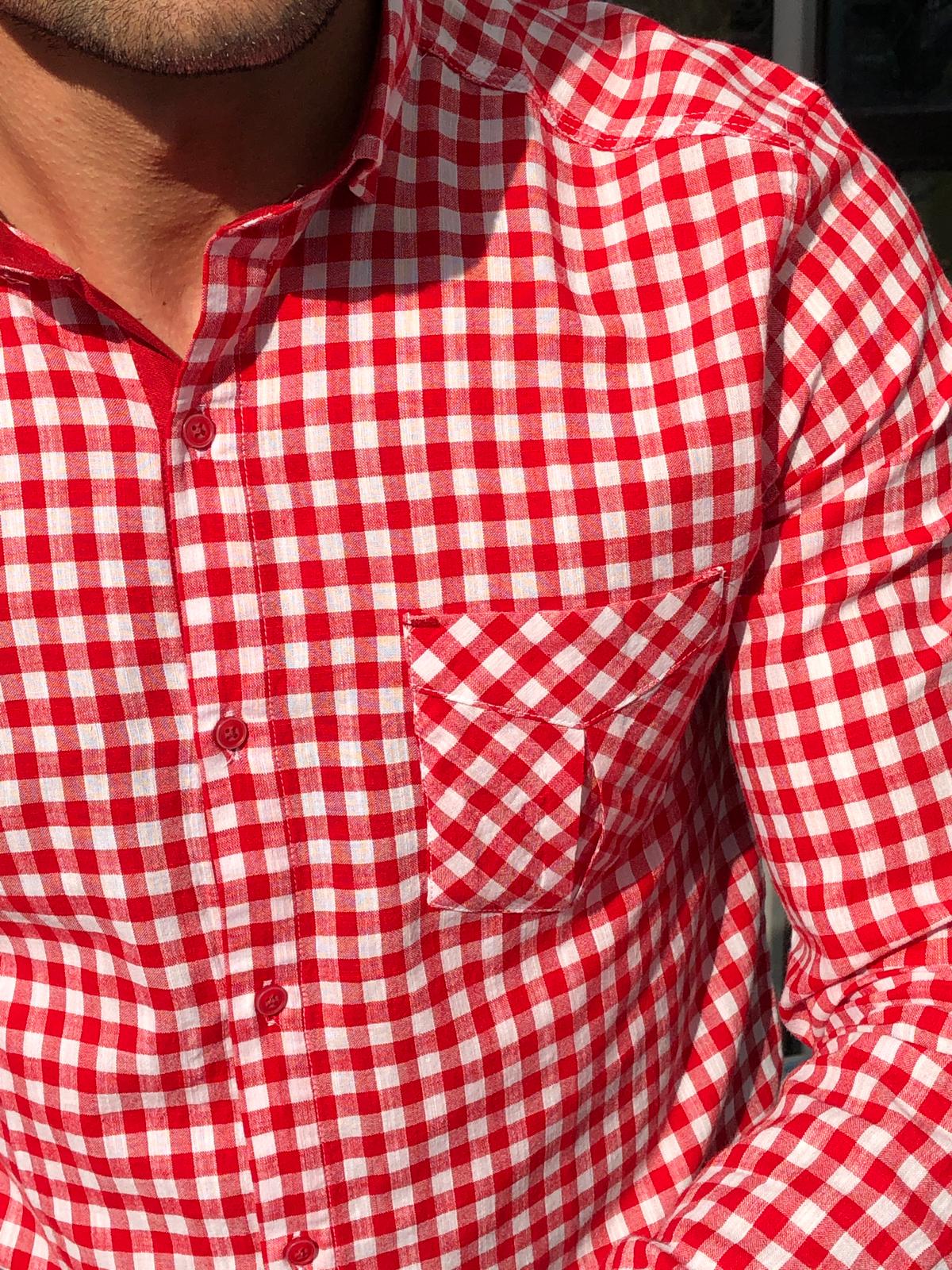 Slim-Fit Patterned Shirt (3 Colors)-baagr.myshopify.com-Shirt-BOJONI