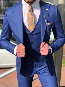 Capot Slim-Fit Suit Vest Sax-baagr.myshopify.com-suit-BOJONI