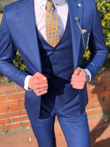 Capot Slim-Fit Suit Vest Sax-baagr.myshopify.com-suit-BOJONI