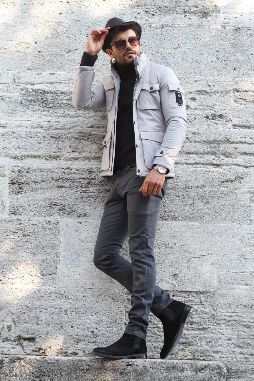 Panos Coat in Gray-baagr.myshopify.com-Jacket-BOJONI