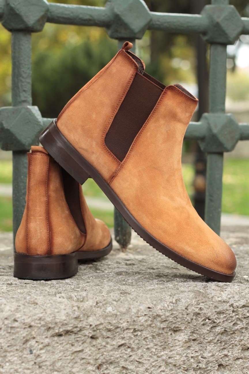 Classic Chelsea Boots in Tan-baagr.myshopify.com-shoes2-BOJONI