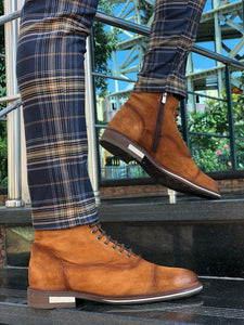 Casual Laced Boots Tan-baagr.myshopify.com-shoes2-BOJONI