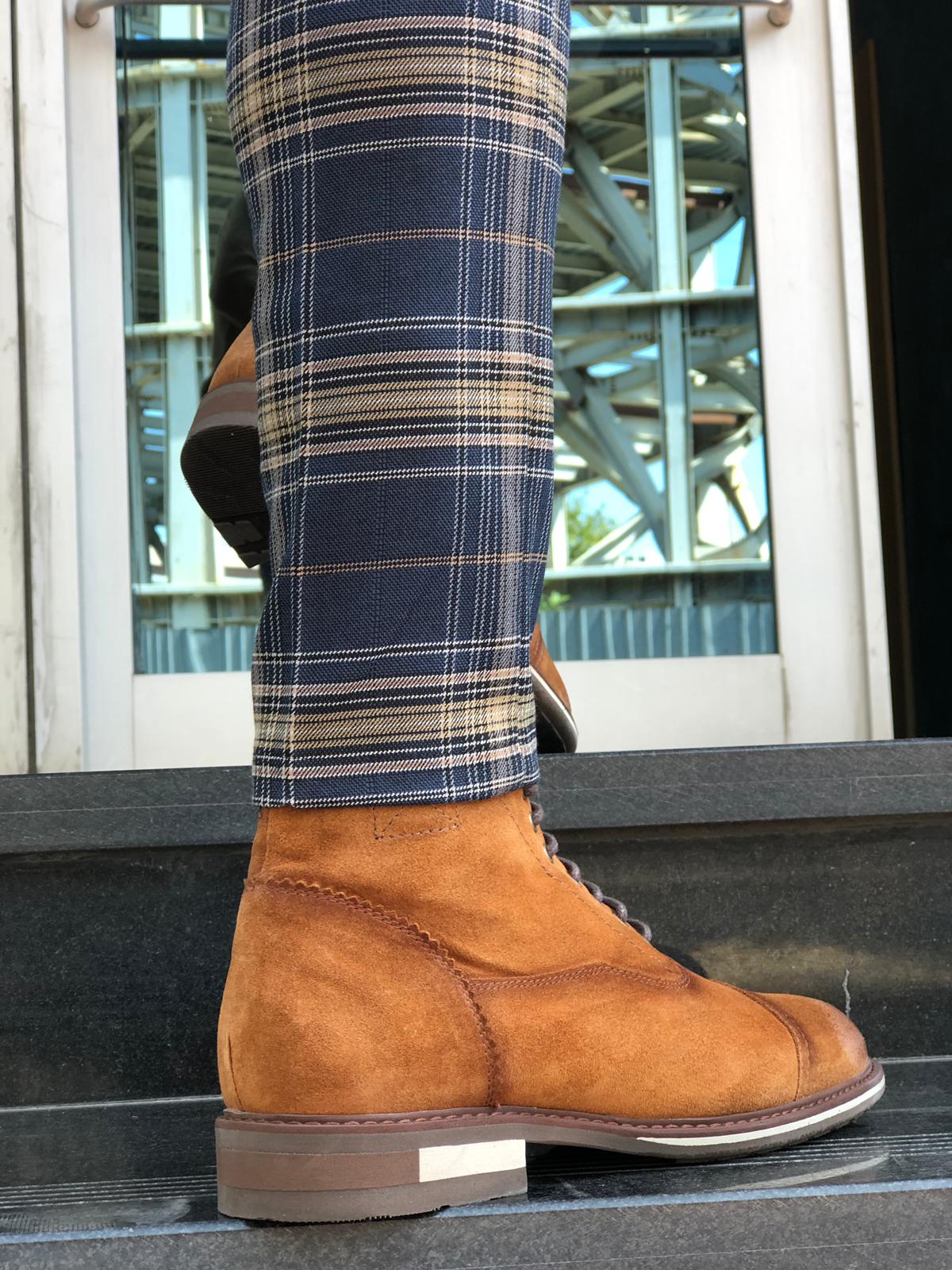 Casual Laced Boots Tan-baagr.myshopify.com-shoes2-BOJONI