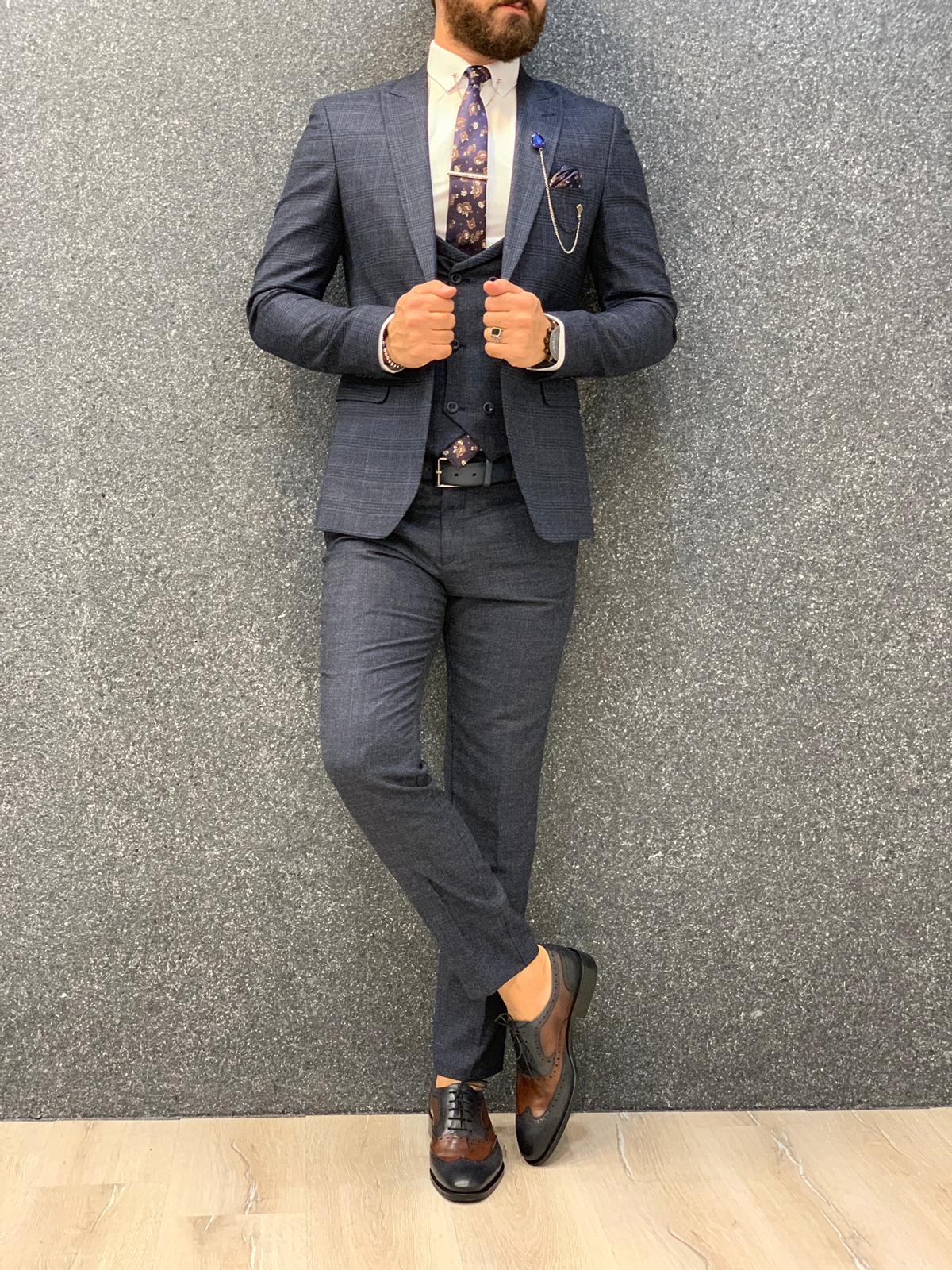 Marco  Slim Fit Suit Navy-baagr.myshopify.com-1-BOJONI
