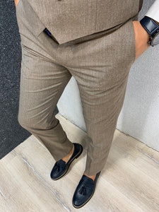Danda  Slim Fit Suit Coffee-baagr.myshopify.com-1-BOJONI