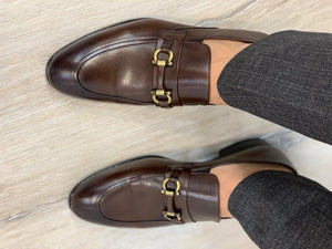 Buckled Suede Shoes Brown-baagr.myshopify.com-shoes2-BOJONI