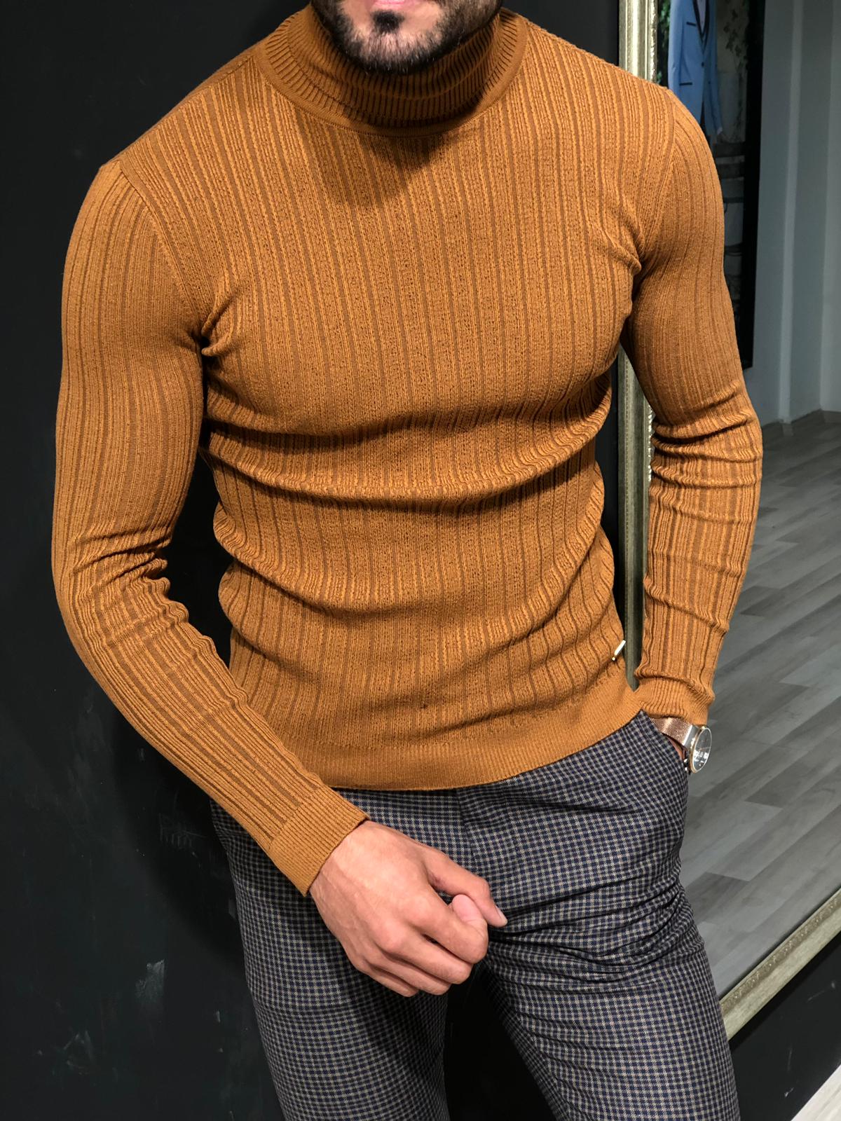 Bojo Eva Slim-Fit Turtleneck Knitwear in 5 Colors-baagr.myshopify.com-sweatshirts-BOJONI