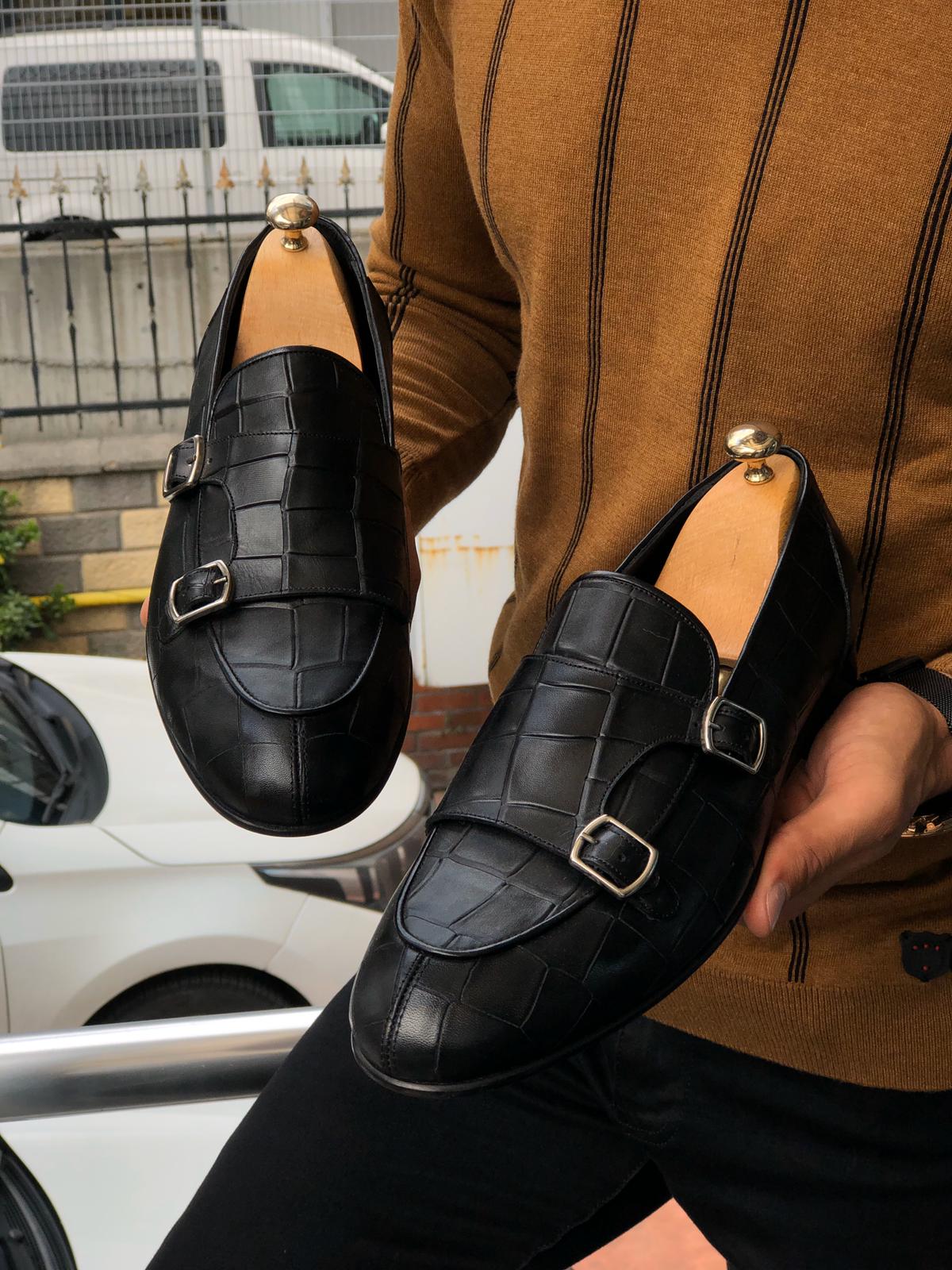 SARDINELLI LIMITED BLACK LOAFERS-baagr.myshopify.com-shoes2-BOJONI