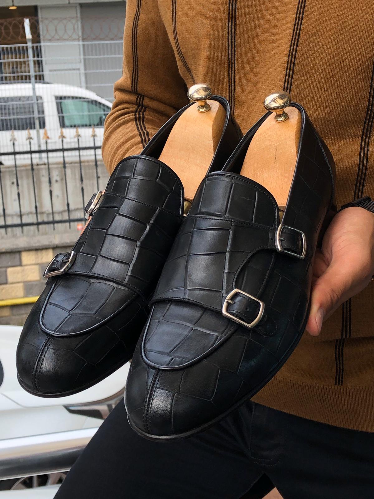 SARDINELLI LIMITED BLACK LOAFERS-baagr.myshopify.com-shoes2-BOJONI