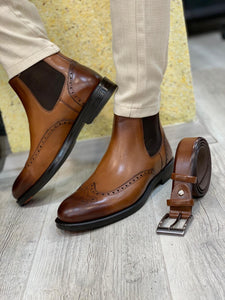 Almiro Brown Chelsea Boots-baagr.myshopify.com-shoes2-BOJONI