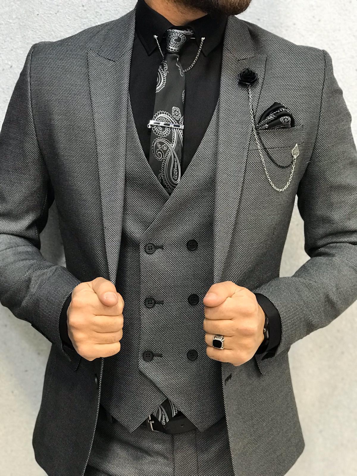 Doral Gray Slim Fit Suit-baagr.myshopify.com-1-BOJONI