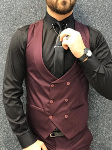 Ani Burgundy Slim Fit Wool Suit-baagr.myshopify.com-1-BOJONI